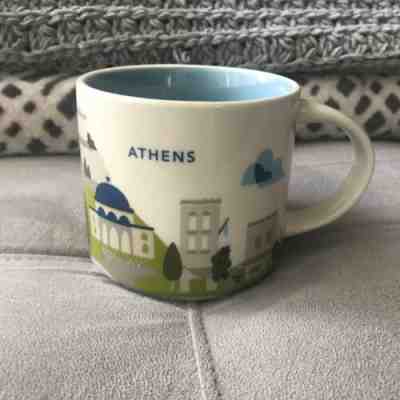Starbucks 2017 ATHENS Greece You Are Here Ceramic Coffee Mug 14oz NEW  - Sold on eBay Feb, 11th 2019 for $32.99