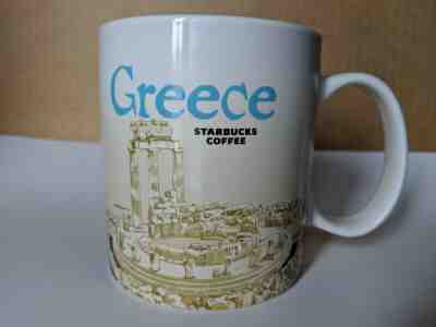 Starbucks GREECE Agora 16 oz City Mug Series 2016 Collectors Global Icon Brown  - Sold on eBay Feb, 9th 2019 for $24.00
