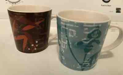 Starbucks 2006 Guatemala Series 16oz Coffee Mugs Cups - Set of 2  - Sold on eBay Jan, 30th 2019 for $7.99