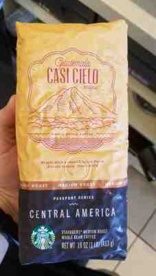Starbucks Guatemala Casi Cielo  Whole Bean  Coffee Central America 1 lb. bag NEW - Sold on eBay Jan, 25th 2019 for $29.99