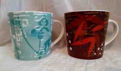 Set of Two (2) Starbucks PRODUCT OF GUATEMALA 16 oz Coffee Cup Mug 2006 - Sold on eBay Jan, 21st 2019 for $6.95