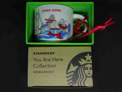 Starbucks 2oz You Are Here Hong Kong Mug / Ornament - Sold on eBay Dec, 18th 2018 for $25.00