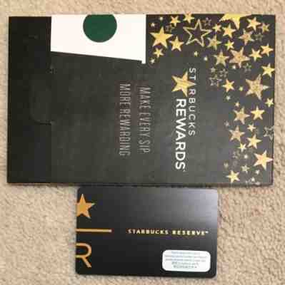 Starbucks 2018 HONG KONG Reserve R Card With Sleeve - Sold on eBay Dec, 17th 2018 for $5.05