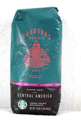 Starbucks Honduras Marcala Whole Bean Coffee Central America Dark Roast Mar/19