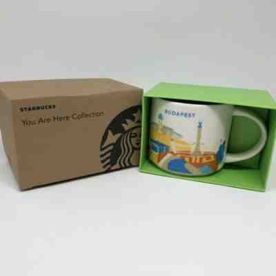 NIB Starbucks BUDAPEST Hungary Mug YAH V2 You Are Here 14oz NEW 2018 - Sold on eBay Jan, 31st 2019 for $38.00
