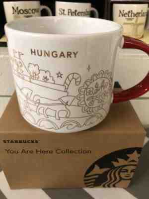 NEW Hungary Starbucks City Mug 16fl oz/473ml - Hungary - Sold on eBay Jan, 19th 2019 for $45.00