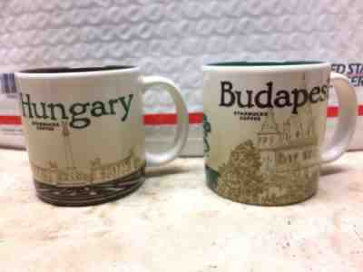 Starbucks Hungary & Budapest Set of demitasse 3 oz Mugs - Sold on eBay Jan, 6th 2019 for $14.99