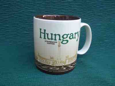 2014 Starbucks Magyarorszag HUNGARY Global Icon 16oz Coffee Cup Mug  - Sold on eBay Dec, 26th 2018 for $19.95