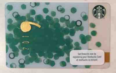 Starbucks 2018 INDONESIA Coffee Cup Marks Dots New Year card LIMITED - Sold on eBay Feb, 4th 2019 for $4.24