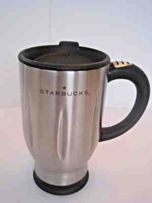 Starbucks Coffee Barista Stainless Steel Travel Tumbler Mug w / Lid  16 oz 2003  - Sold on eBay Jan, 30th 2019 for $26.95