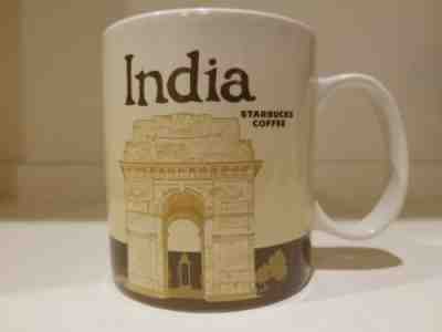 Starbucks Coffee 16oz Mug Global Icon City India Collector Series Mugs - Sold on eBay Feb, 11th 2019 for $19.99
