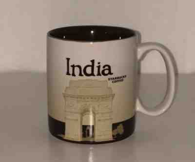 Starbucks India Coffee Mug New With Tag 16oz - Sold on eBay Jan, 16th 2019 for $14.99