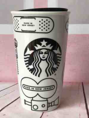 STARBUCKS  2016 New Jersey  Travel Mug/Tumbler Ceramic Garden State NJ City - Sold on eBay Jan, 28th 2019 for $14.99
