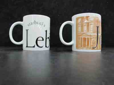 Starbucks Mugs Jordan Lebanon 16oz Rastal Design - Sold on eBay Feb, 11th 2019 for $9.99