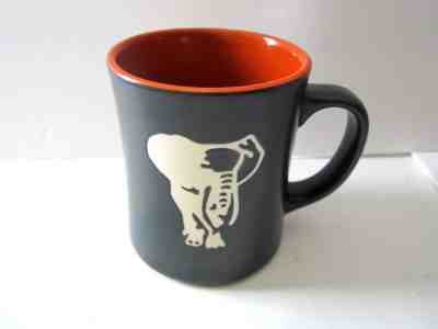 2011 Starbucks Kenya Blend Matte Black Laser Etched Bone China Elephant Mug - Sold on eBay Feb, 6th 2019 for $12.50