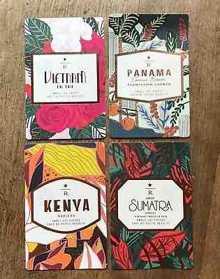 Starbucks taster card Canada 2018 Vietnam Panama Kenya Sumatra - Sold on eBay Jan, 23rd 2019 for $5.99