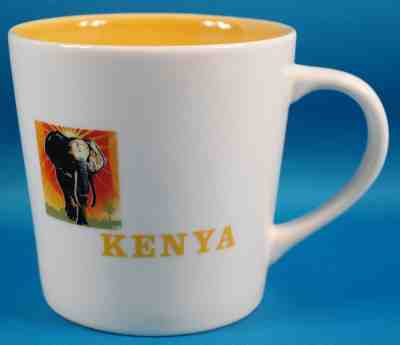 Starbucks 2005 Kenya Africa Arabia elephant Mug - Sold on eBay Jan, 1st 2019 for $12.49