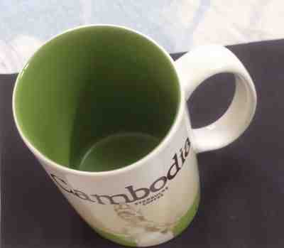 Cambodia Starbucks Coffee Global Icon City 16 Oz Cup Mug : Apsara Dance - Sold on eBay Jan, 26th 2019 for $32.00