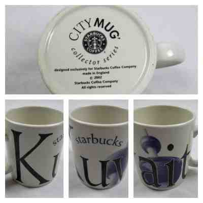 Starbucks Kuwait Coffee Cup City Mug Collector Series Global Icon Tea 16 oz NEW - Sold on eBay Feb, 4th 2019 for $17.47