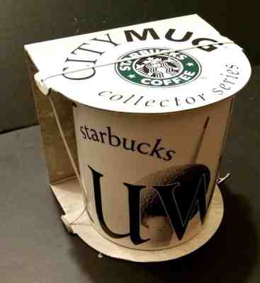 STARBUCKS KUWAIT CITY MUG COFFEE BEVERAGE 2002 COLLECTOR SERIES 16 oz.  - Sold on eBay Feb, 3rd 2019 for $8.49