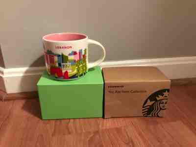 Starbucks Lebanon, Beirut YAH Mug - New Series, Rare Find, NIB W/SKU - Sold on eBay Dec, 26th 2018 for $48.00