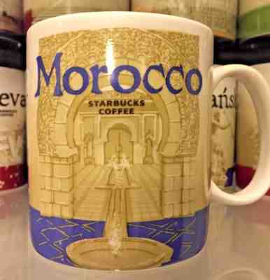 16oz Starbucks Coffee Global Icon Series City Mug Morocco NEW WITH SKU