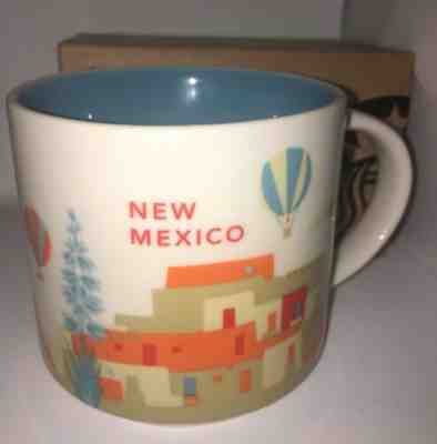 NWT - Starbucks Wish You Were Here Collection Coffee Mug - New Mexico - Sold on eBay Feb, 9th 2019 for $16.99