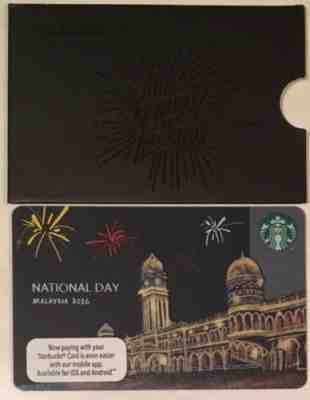 Starbucks 2016 Malaysia National Day Card - Sold on eBay Feb, 4th 2019 for $8.10