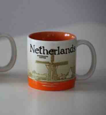 Starbucks City Mug Global Icon Series Netherlands 16oz Collectors Cup NWOT - Sold on eBay Feb, 6th 2019 for $35.00