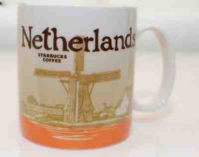Starbucks City Mug Cup Global Icon Series Netherlands 16oz New - Sold on eBay Jan, 28th 2019 for $40.49
