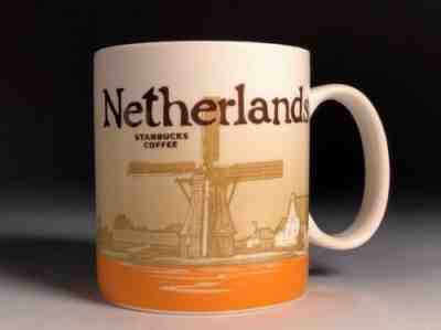 Starbucks City Mug Cup Global Icon Series Netherlands 16oz - Sold on eBay Jan, 17th 2019 for $22.95