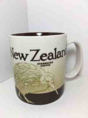 New Zealand Aotearoa 2011 Starbucks Global Icon City Series Mug 16 Oz - Sold on eBay Jan, 9th 2019 for $24.00