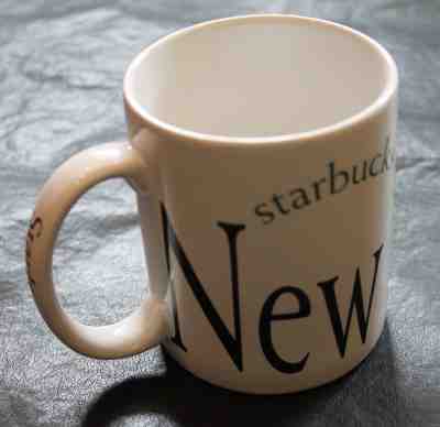 Starbucks New Zealand Kiwi White Coffee Mug 2004 City Collector Cup - Sold on eBay Jan, 7th 2019 for $25.00