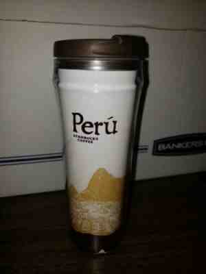 Starbucks Peru Travel Mug -GREAT CONDITON - Sold on eBay Feb, 7th 2019 for $27.50