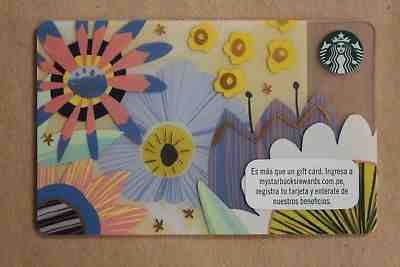 PERU south america SPRING 2018 STARBUCKS gift card RARE FLOWERS - Sold on eBay Jan, 30th 2019 for $12.00