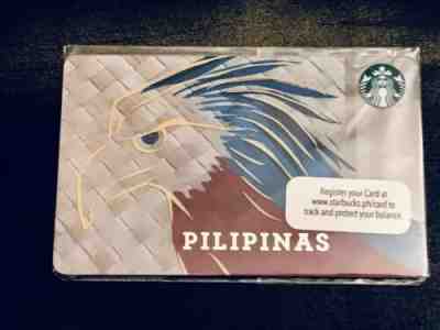 Starbucks Card Philippines Pilipinas Eagle Rare 2014 National Bird - Sold on eBay Feb, 11th 2019 for $15.99
