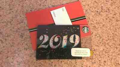 Very Sharp! Starbucks Philippines Happy 2019 Gift Card w/Envelope US Seller - Sold on eBay Feb, 6th 2019 for $6.77