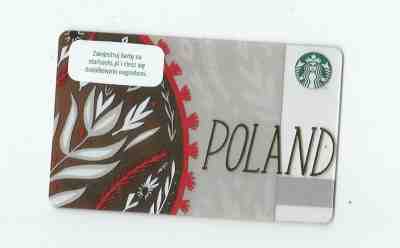 Starbucks card Poland 2017 0731 - Sold on eBay Feb, 13th 2019 for $7.49