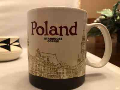 Starbucks City Mug Cup Global Icon Series Poland 16oz  - Sold on eBay Jan, 28th 2019 for $28.00