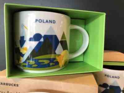 Starbucks POLAND - You Are Here - ( YAH ) Global City Icon Mug with Box - Sold on eBay Jan, 22nd 2019 for $26.00