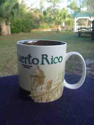 2012 Starbucks Coffee PUERTO RICO Global Icon Series 16 oz Cup Mug - Sold on eBay Feb, 11th 2019 for $11.95