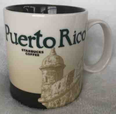 Starbucks Global Icon Series Collector Puerto Rico 16 fl oz Mug New with SKU - Sold on eBay Jan, 23rd 2019 for $29.99