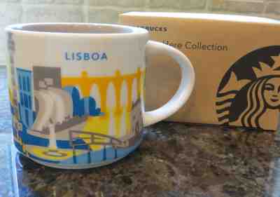 NWT Starbucks LISBOA Portugal You Are Here YAH Collector Series Mug with SKU - Sold on eBay Feb, 4th 2019 for $49.99