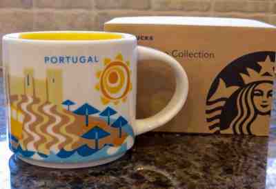 NWT Starbucks PORTUGAL You Are Here YAH Collector Series Mug with SKU - Sold on eBay Feb, 4th 2019 for $49.99