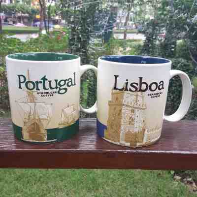 2 Starbucks Global City Icon Mugs PORTUGAL & LISBOA 16 oz New Discontinued Gift - Sold on eBay Jan, 23rd 2019 for $60.00