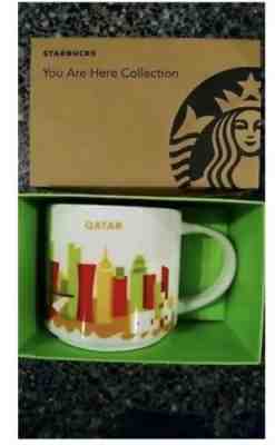 Starbucks Qatar You Are Here RARE 14 Fl Oz Coffee Mug - Sold on eBay Jan, 30th 2019 for $43.00