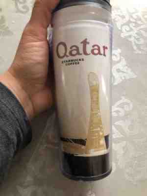 Starbucks City Icon Series Qatar Travel Tumbler Coffee Mug RARE - Sold on eBay Jan, 20th 2019 for $39.99