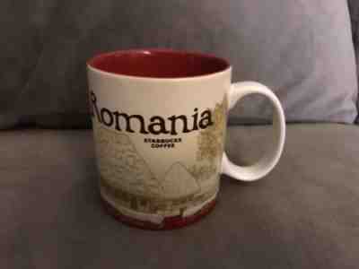 NWT Romania STARBUCKS Global Icon Collector City Mug, 16 oz / 473 ml - Sold on eBay Jan, 26th 2019 for $38.00