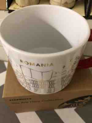 Starbucks NEW Romania Coffee Mug * You Are Here YAH Christmas - Ships From USA - Sold on eBay Jan, 22nd 2019 for $47.00