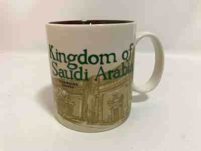 Starbucks Kingdom Of Saudi Arabia Coffee Mug 16 oz 473 ML Collector Series - Sold on eBay Dec, 27th 2018 for $27.95